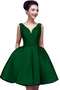 Robe de Cocktail Soie Epurée Lacez vers le haut Longueur Genou Été A-ligne - Page 9
