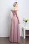 Robe Demoiselle d'Honneur Corsage plissé Sommaire a ligne Tulle - Page 2