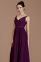 Robe Demoiselle d'Honneur Naturel taille A-ligne Elégant Chiffon - Page 4