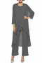 Robe de mère pantalon de costume Luxueux Longueur Cheville Naturel taille Mousseline de soie - Page 9