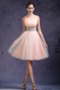 Robe de Bal Couvert de Tulle Naturel taille Tulle Fourreau pli - Page 1