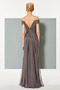 Robe de Soirée Longueur au sol Corsage plissé Naturel taille - Page 2