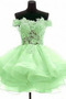Robe de mariée Zip Bouton Épaule Dégagée Été De plein air Courte - Page 12