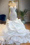 Robe de mariée Sirène Printemps Organza Manquant Sans Manches Au Drapée - Page 1