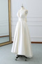 Robe de mariée Elégant Au Drapée Col en V Longueur au sol Sans Manches - Page 4