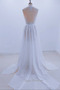 Robe de mariée Dentelle Chiffon Sans Manches De plein air Gazer Elégant - Page 6