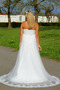 Robe de mariée Tulle Perle Haut Bas Elégant Traîne Courte Lacet - Page 2