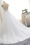 Robe de mariée Traîne Mi-longue aligne Sans Manches Couvert de Dentelle - Page 4