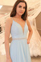 Robe de Bal Longue Chiffon Norme Haut Bas Zip Col en V - Page 3