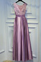 Robe Demoiselle d'Honneur Sans Manches Cérémonial Ceinture en Étoffe - Page 3