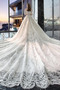Robe de mariée Appliques Manche Courte Col en V Lacet noble Automne - Page 2