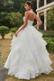 Robe de mariée Longueur ras du Sol Plage Sans Manches Organza - Page 2
