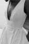Robe de mariée Simple Naturel taille Satin Été Ouverture Frontale - Page 3