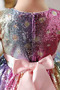 Robe Cortège Fille Printemps Zip Asymétrique Col ras du Cou Asymétrique - Page 2