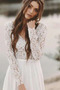 Robe de mariée Dentelle A-ligne Longueur ras du Sol Naturel taille - Page 4