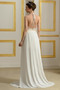 Robe de mariée Traîne Courte Couvert de Dentelle A-ligne Mince - Page 2