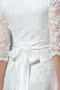 Robe de mariée Orné de Nœud à Boucle Longueur Genou Col U Profond - Page 6