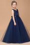 Robe Cortège Fille Nœud à Boucles A-ligne Zip Formelle Orné de Nœud à Boucle - Page 2