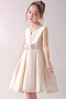 Robe Cortège Fille Orné de Nœud à Boucle Mi-longues Médium Sans Manches - Page 2