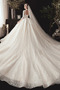 Robe de mariée Manche de T-shirt Cérémonial A-ligne Été Appliques - Page 2