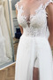 Robe de mariée Couvert de Dentelle Romantique aligne Perle Train de balayage - Page 2