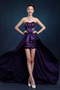 Robe de Soirée Asymétrique Sans Manches Été Bustier Manquant Naturel taille - Page 4
