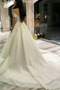 Robe de mariée Zip Printemps Formelle A-ligne Salle des fêtes Naturel taille - Page 2