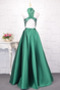 Robe de Bal Dos nu Naturel taille Au Drapée Satin Cérémonial Médium - Page 2