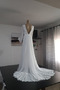 Robe de mariée Dos nu Longue Naturel taille Col en V aligne Automne - Page 2