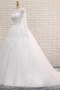 Robe de mariée Froid A-ligne Appliques Salle Manche Longue Haute Couvert - Page 3