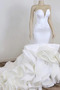 Robe de mariée Sirène Au Drapée Éternel Zip Froid Traîne Longue - Page 2