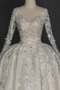 Robe de mariée Dos nu Tulle Automne Appliques Vintage Col en V - Page 7