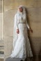 Robe de mariée Manche Longue Col haut Avec voile Haute Couvert - Page 3