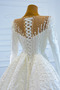 Robe de mariée Corsage Avec Bijoux Manquant Naturel taille Longue - Page 9