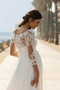 Robe de mariée Chiffon Longue Empire Simple Plage Grossesse - Page 4