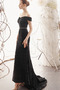 Robe de Soirée Sirène Perle Elégant Épaule Dégagée Corsage Pailleté - Page 2