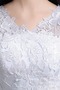 Robe de mariée Attrayant Appliques Haute Couvert Été aligne Tissu Dentelle - Page 4