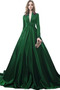 Robe de mariée Col en V Automne Salle Formelle Traîne Longue Au Drapée - Page 7