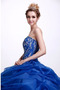 Robe de Bal Bustier Formelle Longueur au sol Multi Couche aligne - Page 4