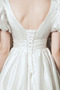 Robe de mariée Longueur Mollet Simple Lacet Printemps Satin A-ligne - Page 3