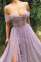 Robe de Bal Sexy a ligne Sans Manches Longue Naturel taille Tulle - Page 2