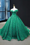 Robe de Bal Formelle Sablier Sans Manches Couvert de Dentelle Mancheron - Page 1