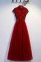 Robe de Soirée Col haut Longueur ras du Sol Appliques Naturel taille - Page 10