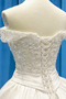 Robe de mariée Naturel taille Dolman Sleeves Traîne Mi-longue Perle - Page 7