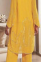 Robe de mère pantalon de costume Manche de T-shirt Longueur Cheville Naturel taille - Page 4