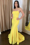 Robe de Soirée Longue Bretelles Spaghetti Manquant Entrecroisé Naturel taille - Page 1