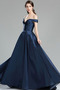 Robe de Bal Longue Ruché Zip noble Printemps Fourreau plissé - Page 2