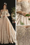 Robe de mariée Tulle Longue col coeur Froid a ligne Fourreau Avec Bijoux - Page 6