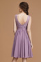 Robe Demoiselle d'Honneur Appliques Simple aligne Mi-longues Naturel taille - Page 3