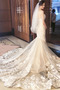 Robe de mariée Sirène Lacet Salle Sans Manches Naturel taille - Page 3